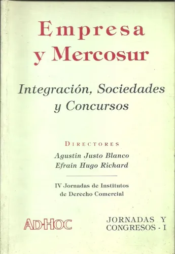 comprar Empresa Y Mercosur Sociedades Y Concursos - Blanco Dyf