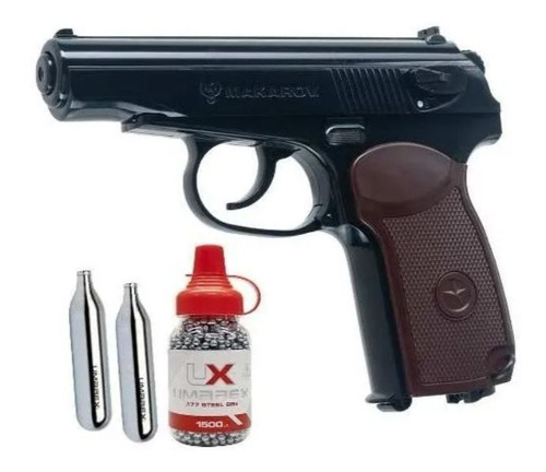 Pistola Co2 Legends Makarov Full Metal 4.5 Mm. Oferta!!! - S