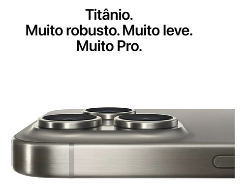 Apple iPhone 15 Pro Max (256 Gb) - Titânio Preto- Excelente (Usado)