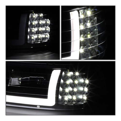 Faros Led Par Chevrolet Silverado 1999 2000 2001 2002