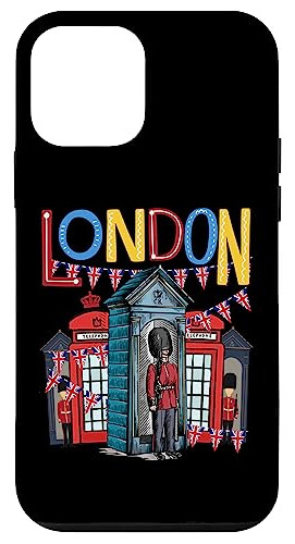 Funda Para iPhone 12 Mini London Souvenirs Plastico-02