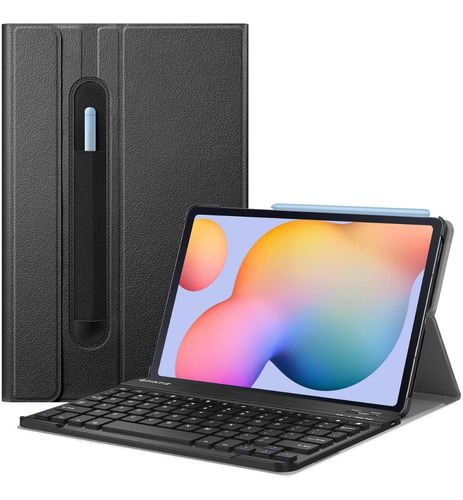 Imagen 1 de 5 de Funda Con Teclado Fintie Para Samsung Galaxy Tab S6 Lite