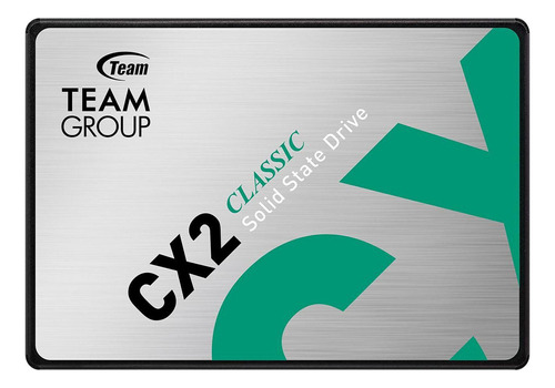 Ssd Team Group Cx2 512gb 2.5 Sata Iii 530/470 Mb/s Color Gris