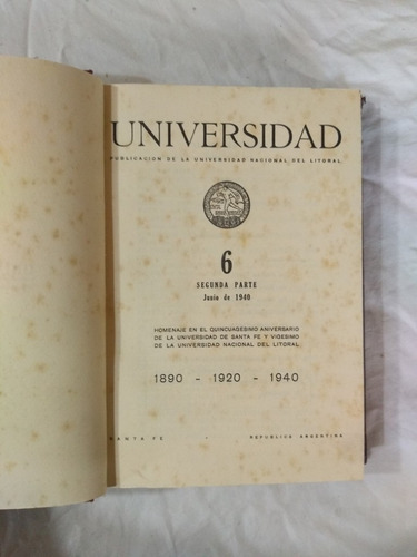 Revista Universidad Nacional Del Litoral 6 Ii Bielsa Rey Pas