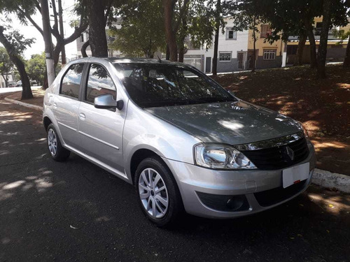 Renault Logan Expression 1.0 16v Prata 2013 Completo Doc Ok