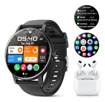 Comprar Reloj Inteligente Deportivo Para Hombre, Equipado Con Auriculares Bluetooth, Compatible Con Los Sistemas Apple Y Android.