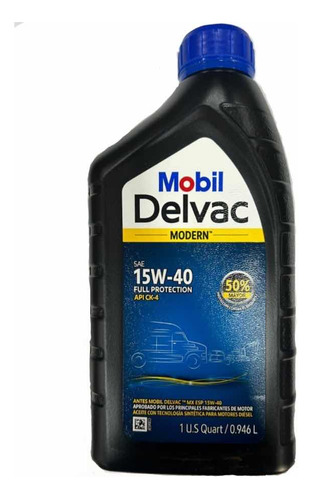 Aceite Mobil Delvac 15w40 Mx Para Motores Diesel
