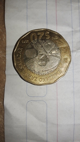 Moneda De 20 Pesos De 2019