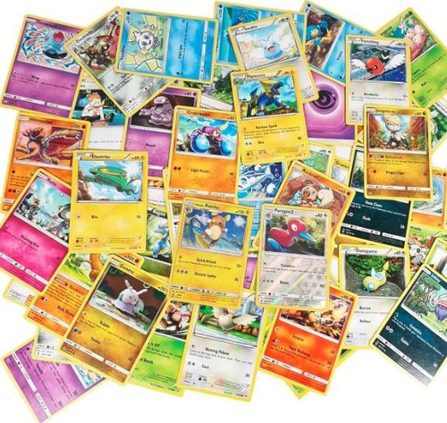 126 Cartas Originales Pokemon Tcg Lote Variado Con Foils