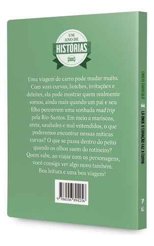 Lá onde o coração faz a curva, de Garofalo Neto, Emilio. Editorial Vida Melhor Editora S.A, capa mole em português, 2022