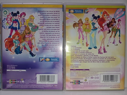 Winx Club Dvd Temporada 1 Completa Volumen 1 2 3 4 Excelente | MercadoLibre