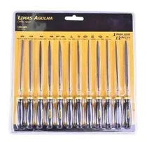 Comprar Jogo De Limas De Precisão Tipo Agulha Com 150mm Cabo