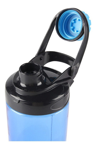 Imagen 3 de 10 de Botella Agua Wanderlust 800ml Gym Tapa Pico Rosca Y Vaso