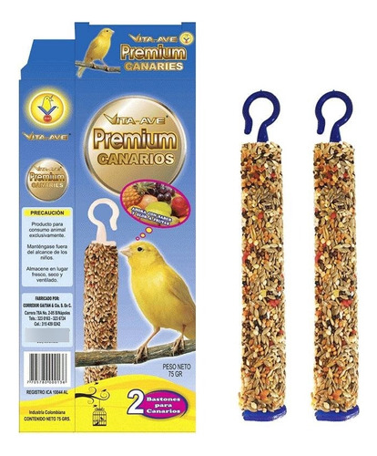 Alimento Premium Aves Canarios - Unidad a $4750