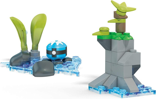 Figura Mega Construx Pokemon Blastoise Articulado Para Armar