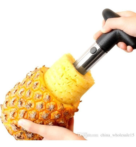 Imagen 3 de 4 de Pelador, Cortador De Piña En Rodajas De Acero Inoxidable