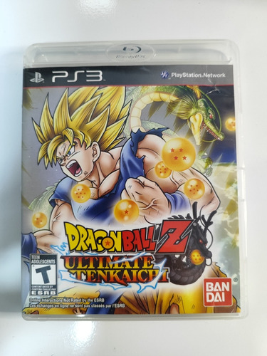 Dragon Ball Z Ultimate Tenkaichi Ps3 Usado Original 