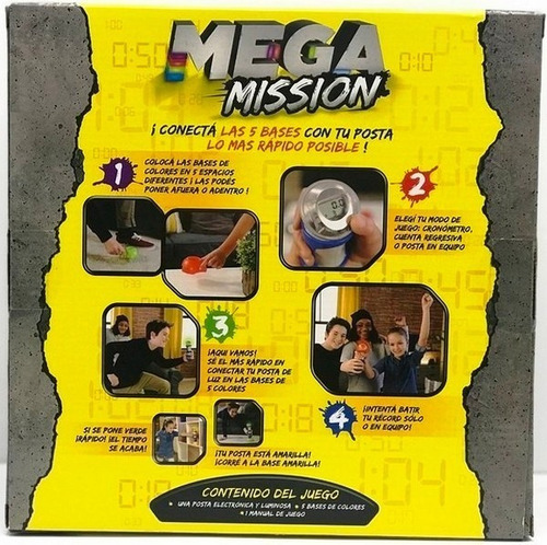 Juego 5 Postas De Carrera - Mega Mission