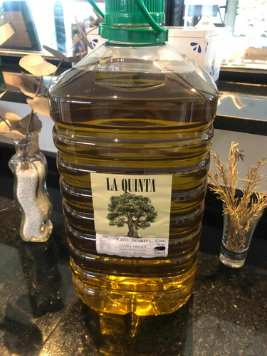Aceite De Oliva Extra Virgen Primera Prensada En Frío 5litro