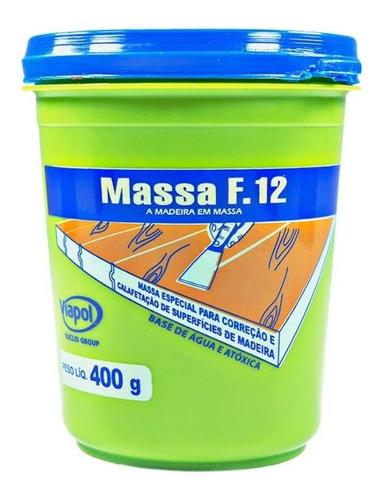 Massa F12 Cor: Cerejeira - 400gr