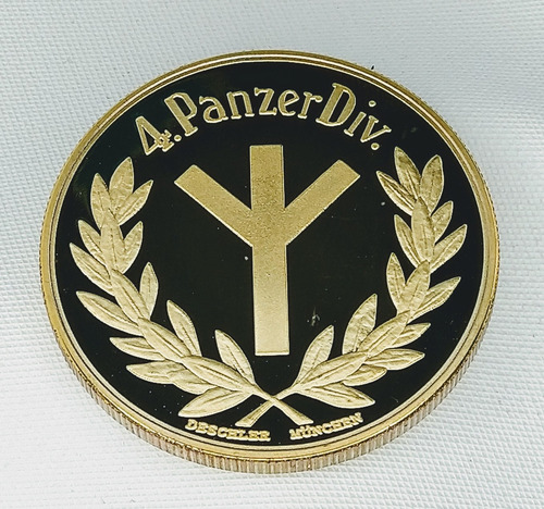 Imagen 6 de 9 de Moneda Militar, 4° División Panzer, Alemania 1939-1940