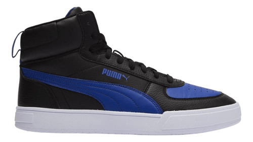 Imagen 1 de 5 de Tenis Puma Caven Mid Hombre Negro/azul Cod.38584306 Original