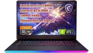 Msi Ge76 Raider - Laptop Para Juegos Intel Core I7-11800h, G