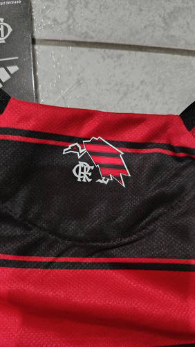 Camiseta Flamengo Titular 2025/26 Parche Brasileirao