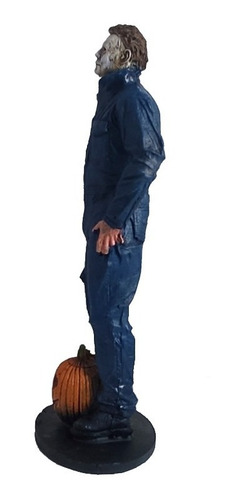 Boneco Halloween Michael Myer Colecionável Estátua De Resina