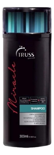 Shampoo Truss Miracle 300ml + Máscara Miracle 180g