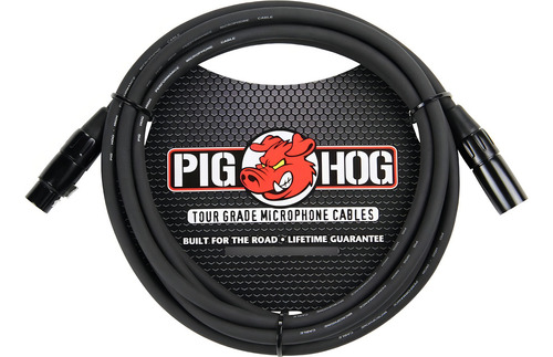 Pig Hog Phm10 Cable Xlr De 3 Metros Para Micrófono