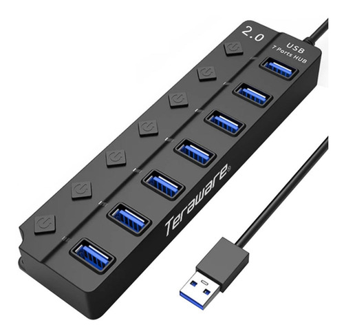 Hub Teraware 7 Puertos Usb 2.0