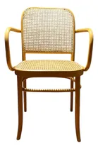 Comprar Sillas De Comedor Thonet Hoffman 811 Con Apoyabrazos, Set 8 Esterilla Beige Beige
