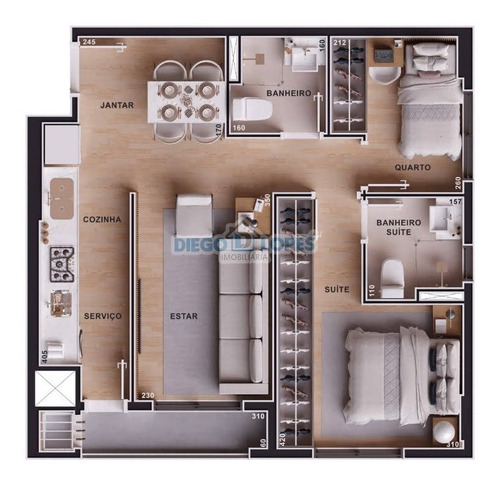 Imagem 9 de 9 de Apartamento Para Venda, 2 Dormitório(s), 46.74m² - 1940