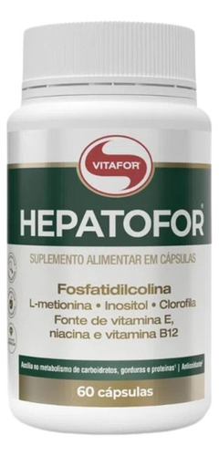 Hepatofor Vitafor 60 Cápsulas