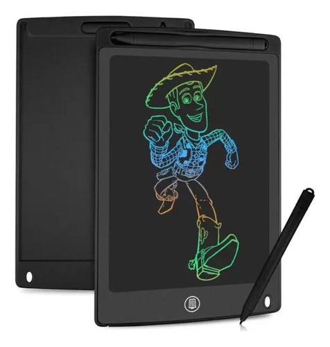 Lousa Magica Infantil Digital 8,5 Lcd Tablet Desenho Premium Cor Preto