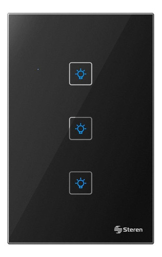Carátula Negra Para Apagador Touch Wi-fi Shome-213