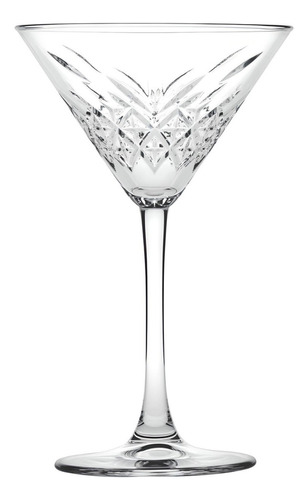 Set De 6 Copas Para Martini Timeless De 230 Ml. De Vidrio Color Transparente