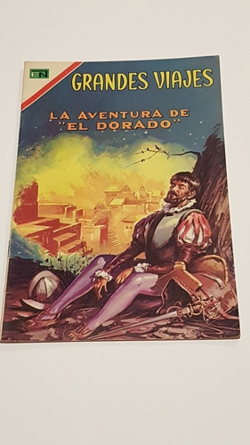 Grandes Viajes # 58 La Aventura De   Fl Dorado   Novaro 1967