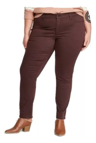 Jeans Curvy Pantalón Skinny Mujer Talla 12 / L / 36-37