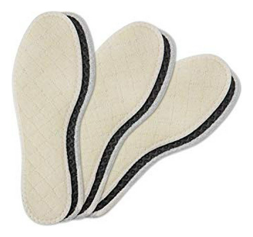 Cuidado De Zapatos - Wool And Alu Winter Shoe Insole, Set Of