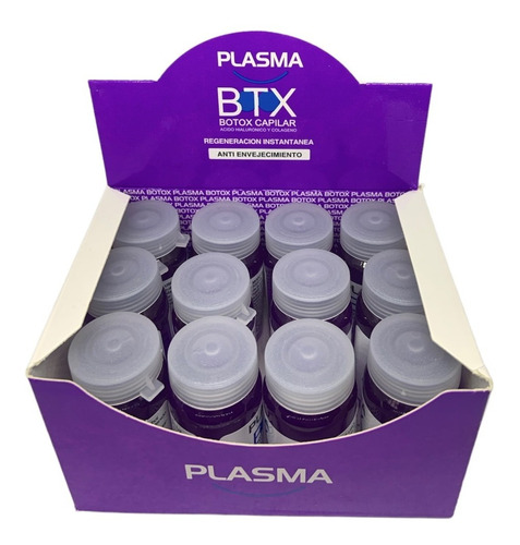 Ampollas Botox Plasma X 12 Unid. Tratamiento Capilar Loca