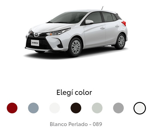 Color De Retoque Toyota Blanco Platinum Perl Yaris 