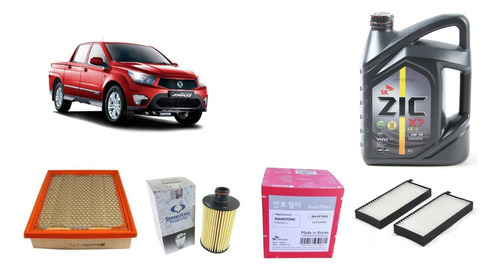 Kit Filtros Ssangyong New Actyon Sport Koreanos