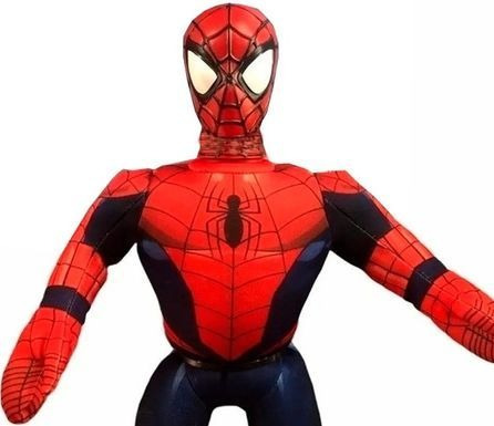 Peluche Spider Man - 45 Cm De Alto - Cabeza De Plastico 