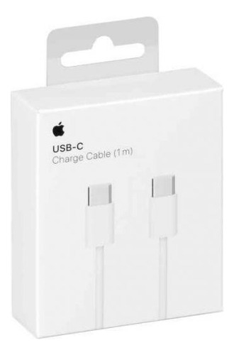 Cable Usb-c Cable De Datos Para iPhone 15 A1703 Blanco Con Entrada Usb C Salida C