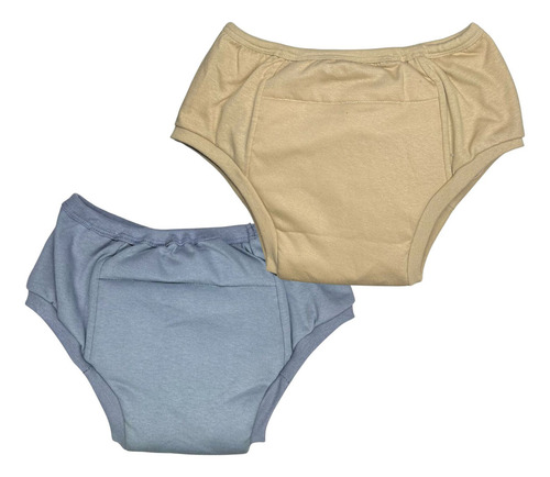 Roupa Íntima Geriátrica Algodão Segura Escapes Urina 2un Cc Tamanho P