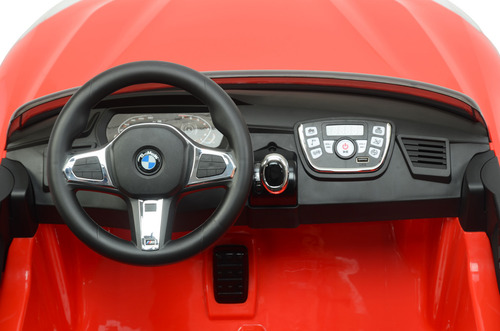 Bmw Z4 Eléctrico Para Niños Con Control Remoto Y Luces Rojo