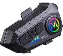 Comprar Audífono Intercomunicador Inalambrico Para Casco De Moto