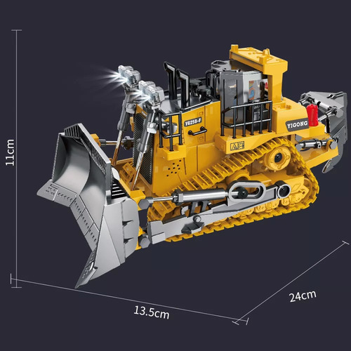 Bulldozer Rc 1:20 Rc 2.4 G Rc Engineering Vehicle Crawler